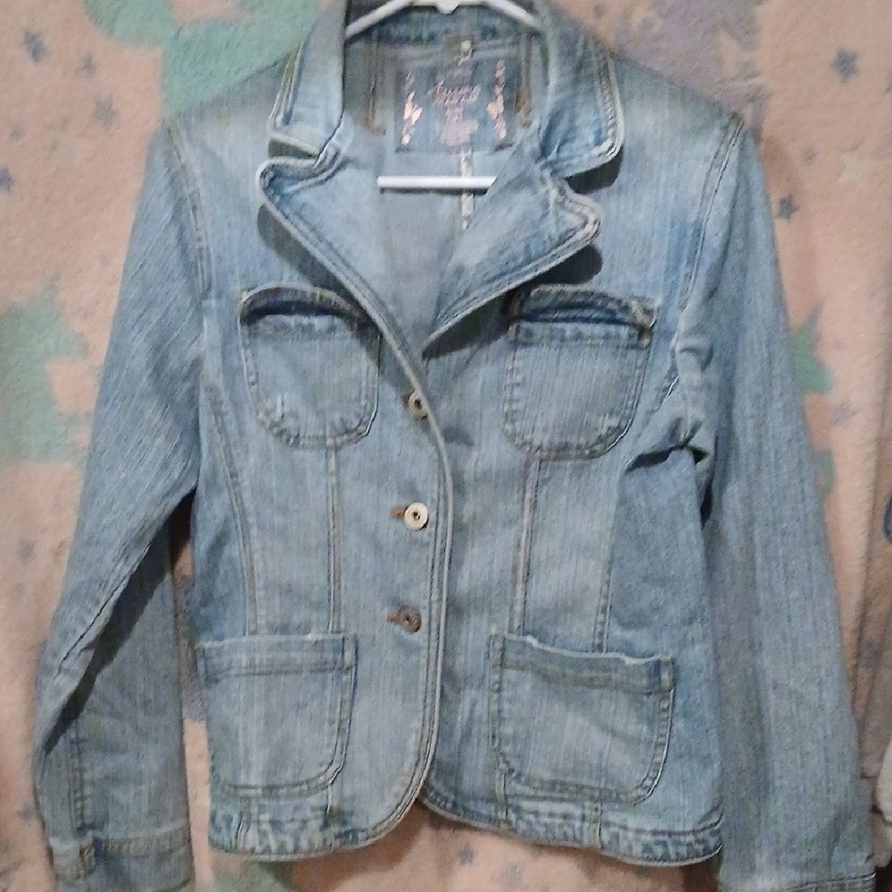 Arizona Jean Co. Denim Jacket Girls Size XL (18)